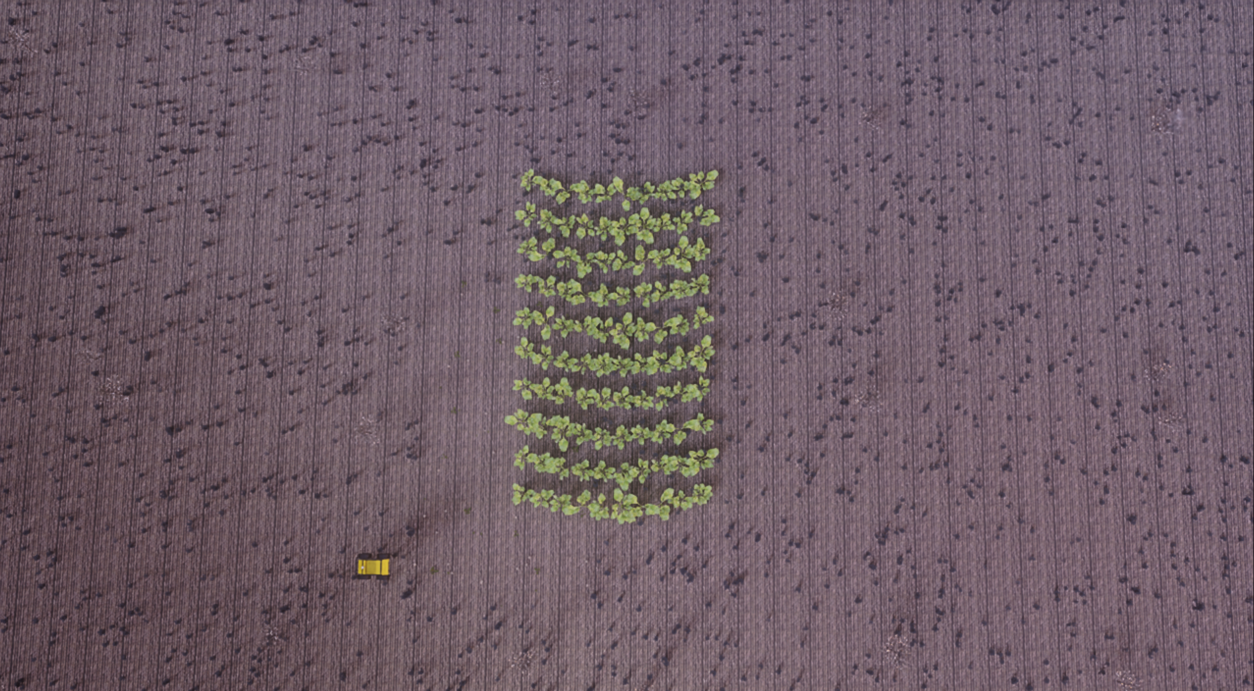 Crop layout example